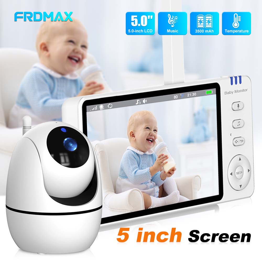 Audio Music Kids - 5 Inch Video Baby Monitor Indoor