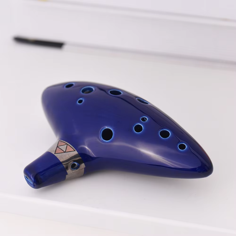 Ocarina Ceramic - 12 Hole Ocarina Ceramic Alto C