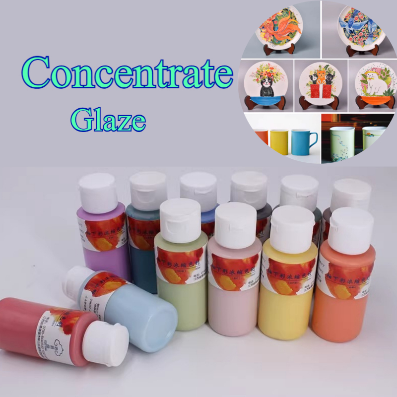 Ocarina Ceramic - 60ml 12-color Ceramic Underglaze Colored Pigment