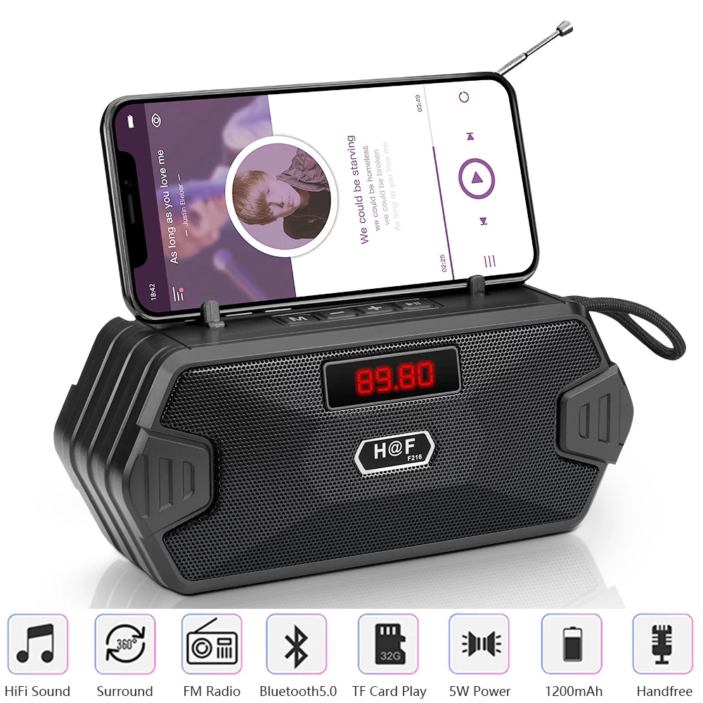 Audio Music System For Home - Bass Hifi Outdoor Portable Aux Wireless