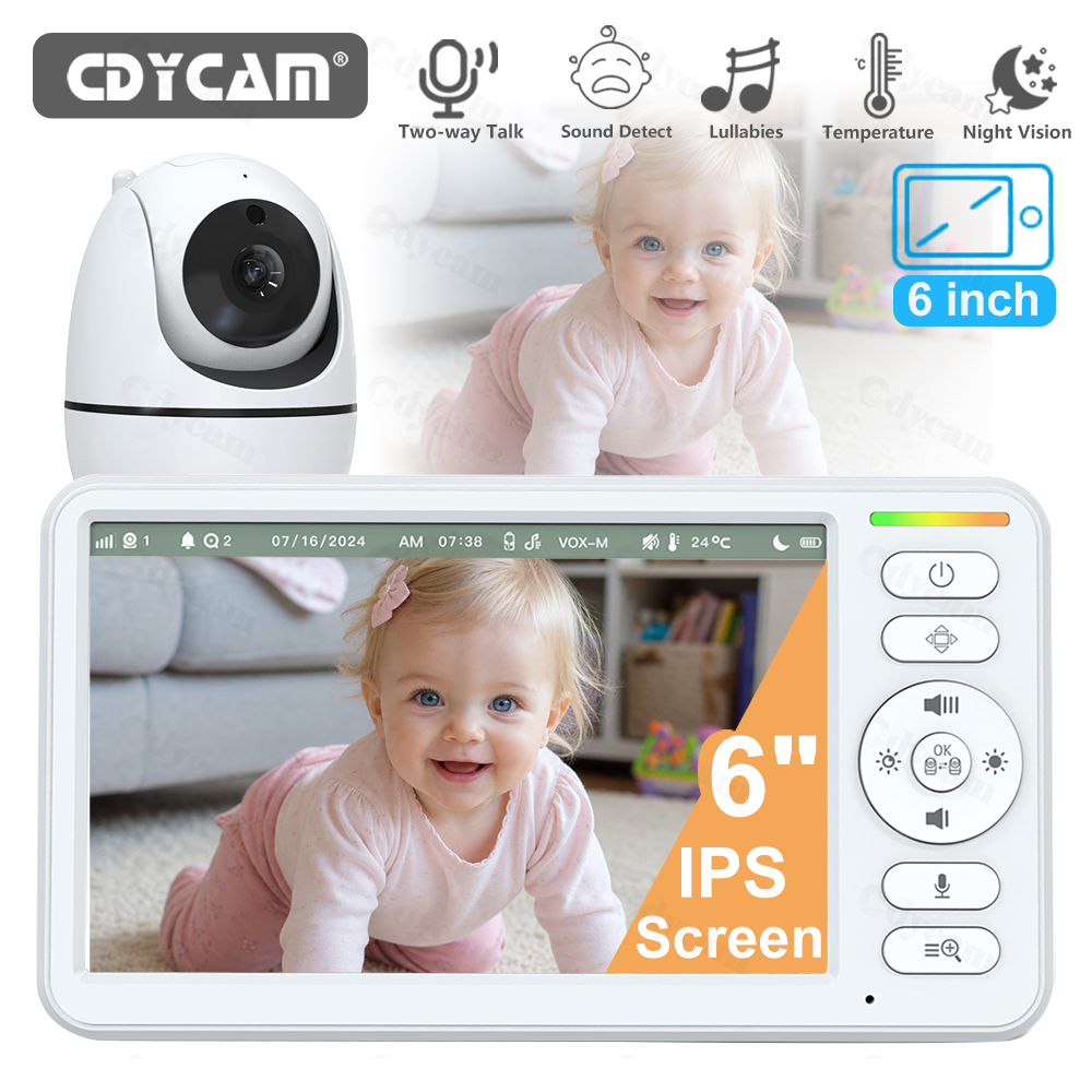 Audio Music Kids - 6 Inch Baby Monitor No WiFi
