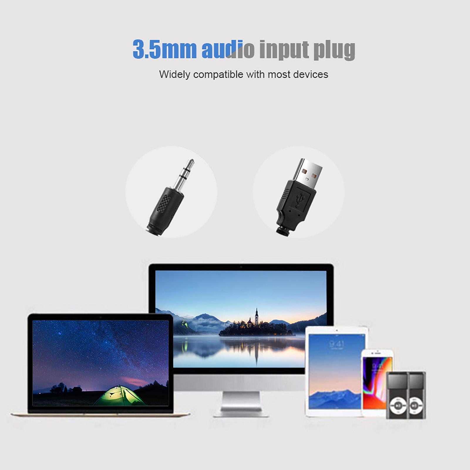 Portable Soundbar USB Wired St - Audio Music Player Pc 评论和价格