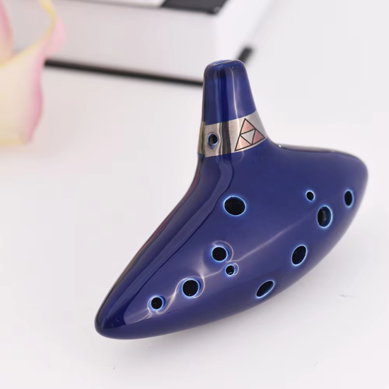 12 Hole Ocarina Ceramic Alto C - Ocarina Ceramic 评论和价格