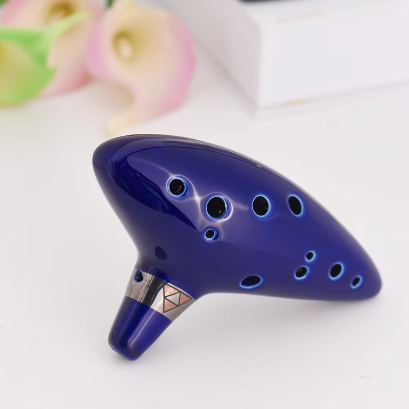 12 Hole Ocarina Ceramic Alto C - Ocarina Ceramic 评论和价格