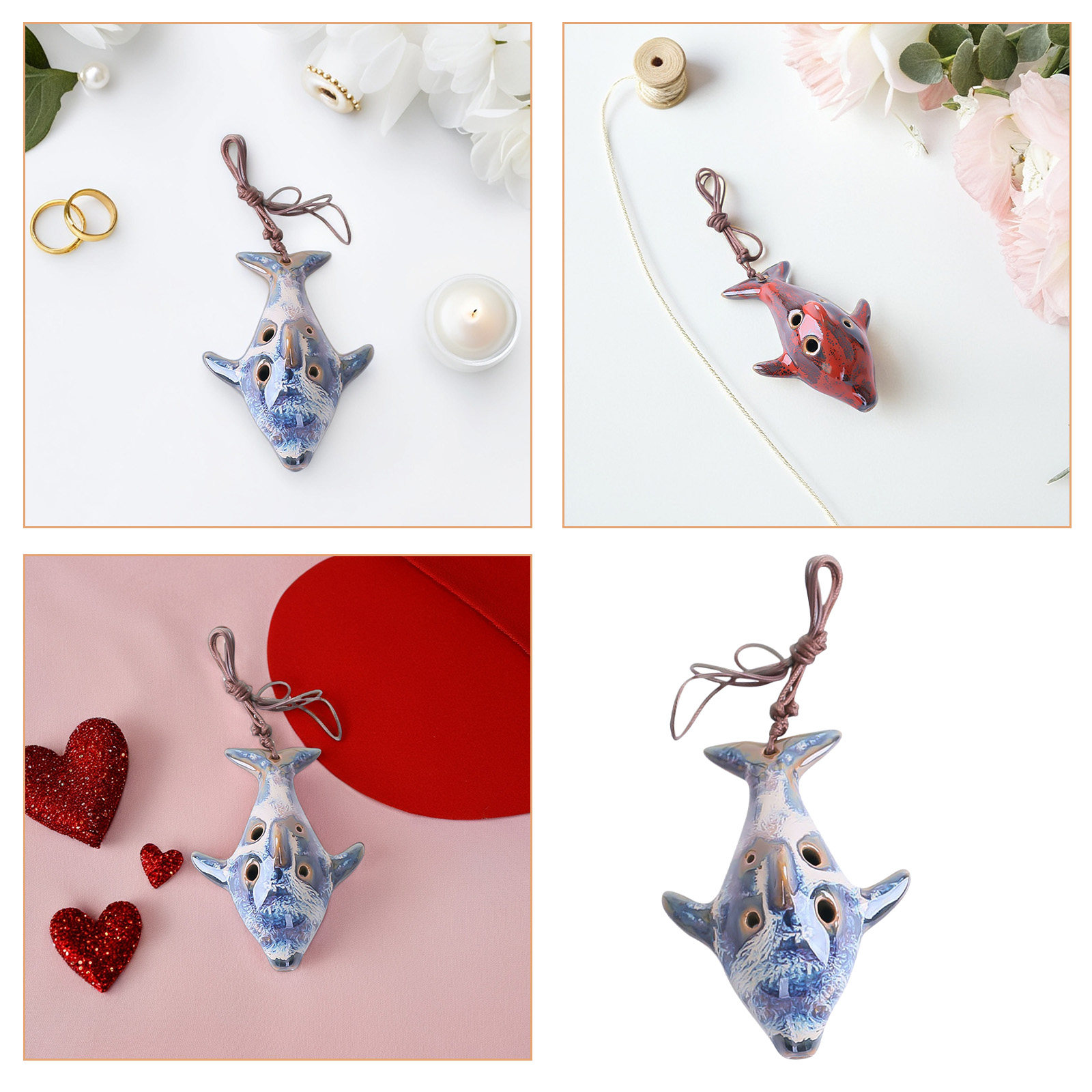 1Pcs 6 Holes Ceramic Alto C Oc - Ocarina Ceramic 评论和价格