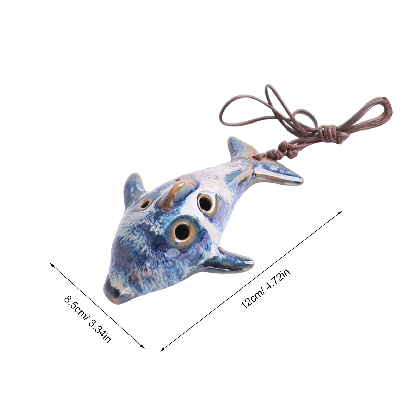 1Pcs 6 Holes Ceramic Alto C Oc - Ocarina Ceramic 评论和价格