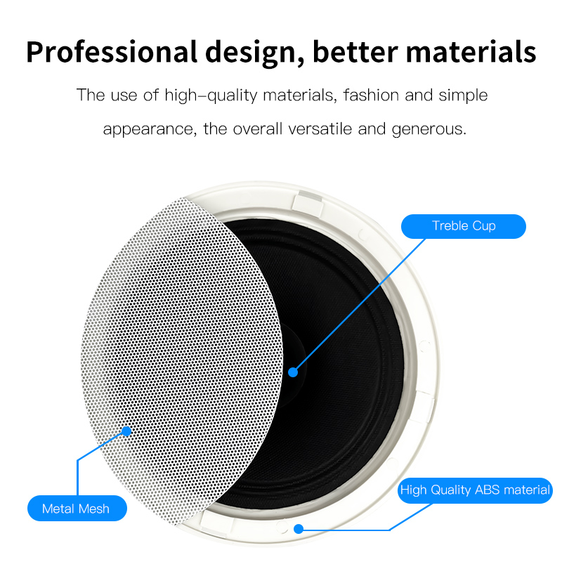 6 Inch 8ohm Ceiling Speaker Fu - Audio Music System For Home 评论和价格