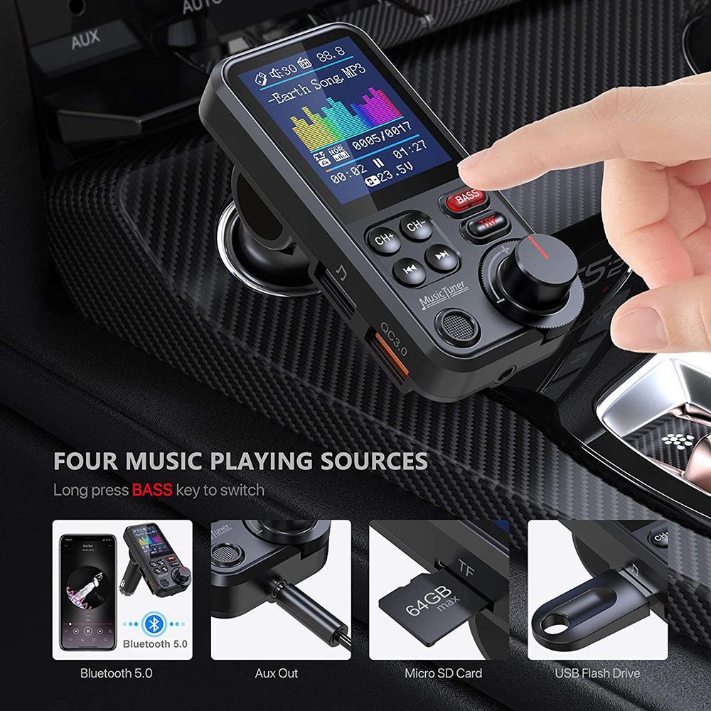 Bluetooth-compatible Car Wirel - Audio Music Free Mp3 评论和价格