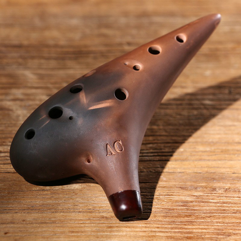 Purple Clay Ceramic Ocarina AC - Ocarina Ceramic 评论和价格