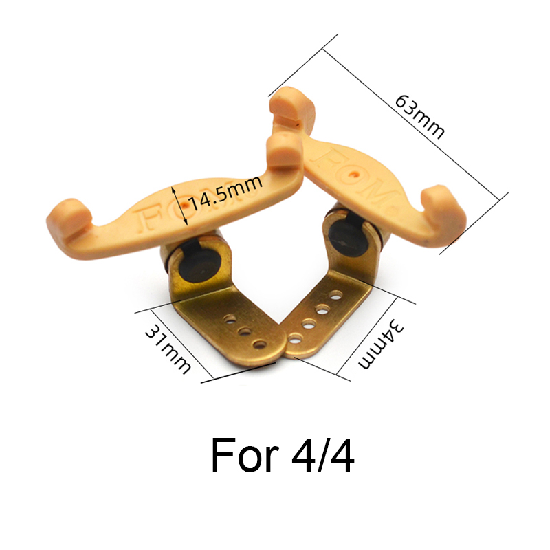 Pair of Brass Shoulder Rest Su - Violin Shoulder Rest 评论和价格
