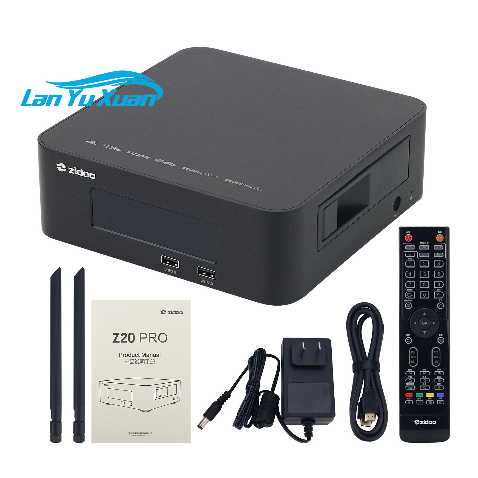 ZIDOO Z20PRO High Quality Blue - Audiovision Music Player 评论和价格