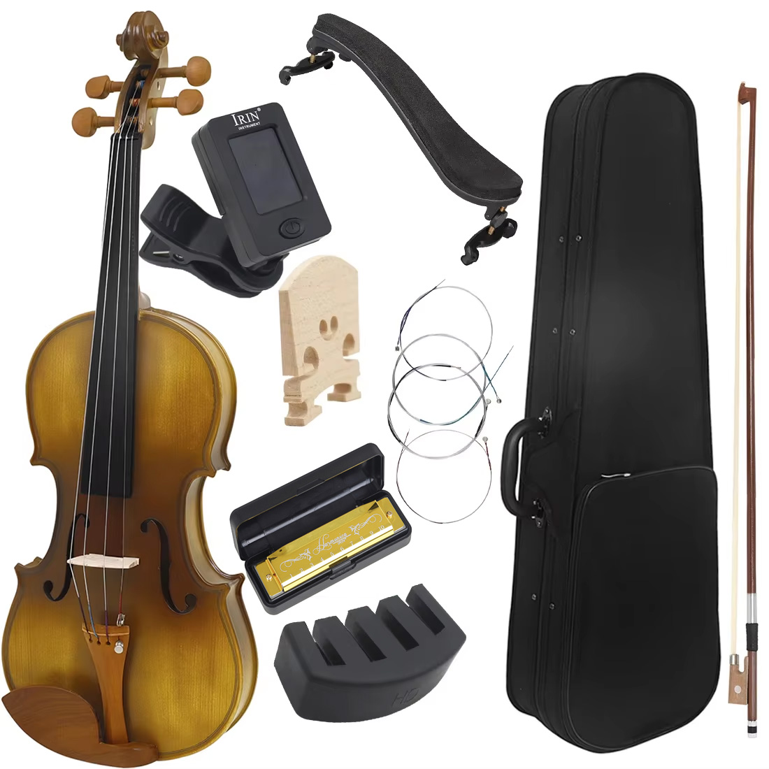 4/4 Violin Spruce Wood Vintage - Violin Shoulder Rest 评论和价格