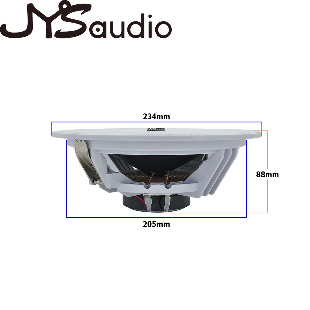 20W Ceiling Speaker Stereo 8 i - Audio Music System For Home 评论和价格