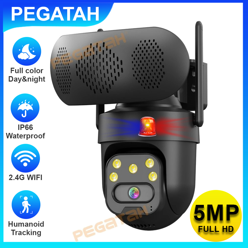 5MP IP Camera Outdoor 2.4G WiF - Audiovision Music Player 评论和价格