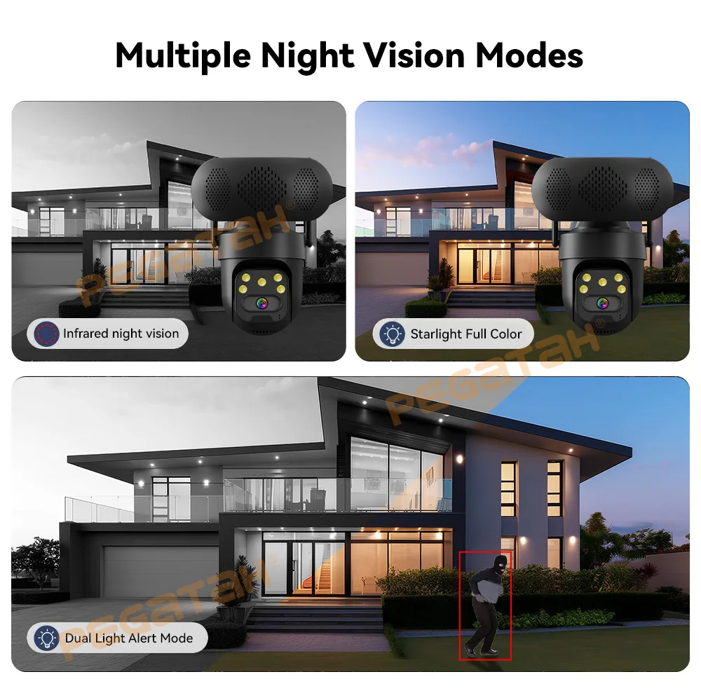 5MP IP Camera Outdoor 2.4G WiF - Audiovision Music Player 评论和价格