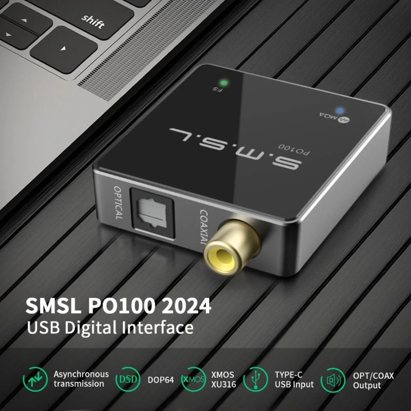 SMSL PO100 2024 USB Audio Conv - Audio Music System For Home 评论和价格