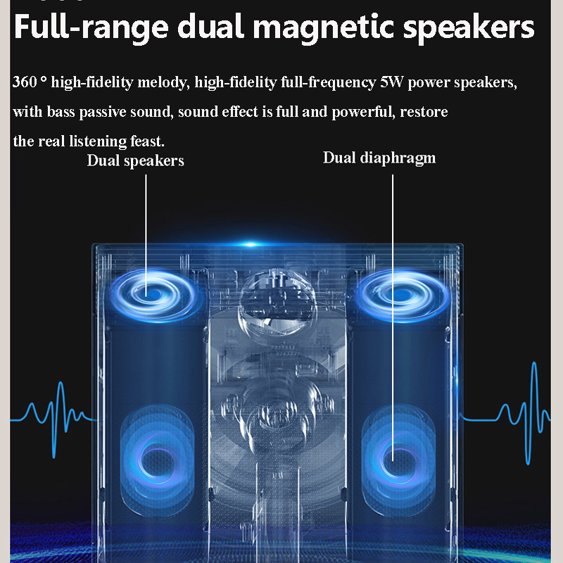 Mini Vintage Bluetooth Speaker - Audio Music System For Home 评论和价格
