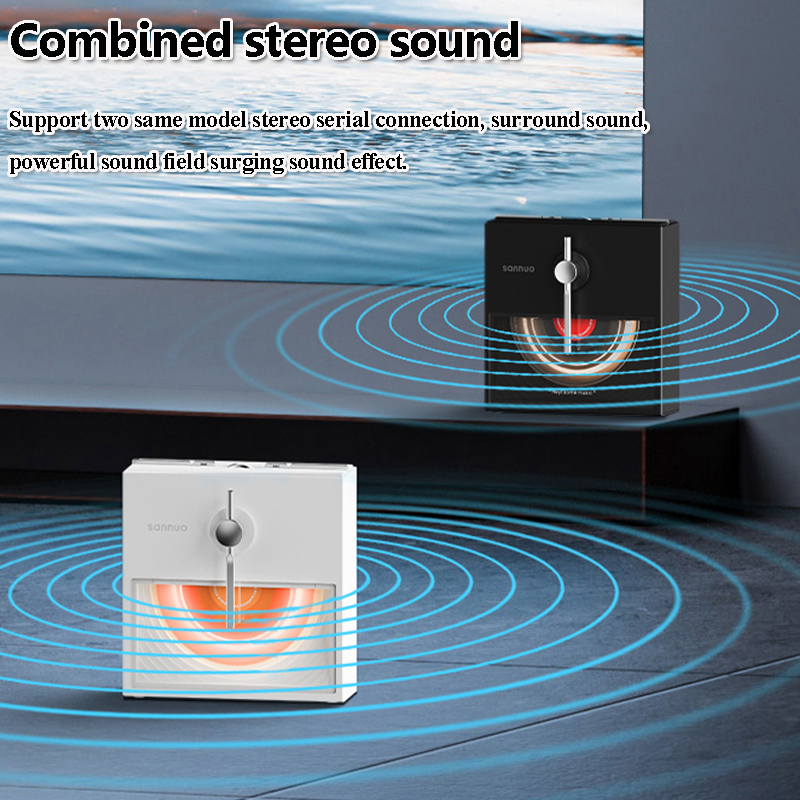 Mini Vintage Bluetooth Speaker - Audio Music System For Home 评论和价格