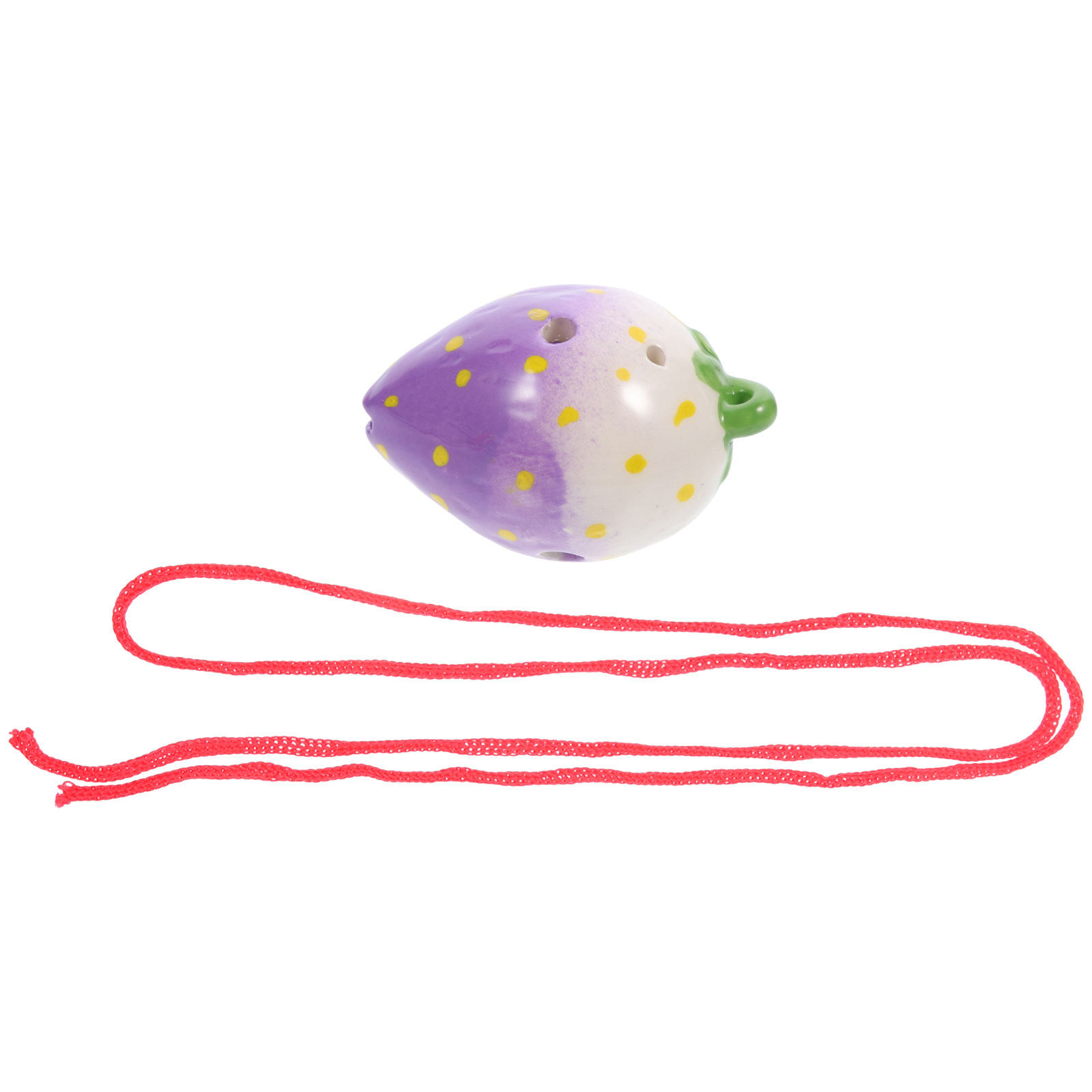 6 Hole Strawberry Ceramic Ocar - Ocarina Ceramic 评论和价格