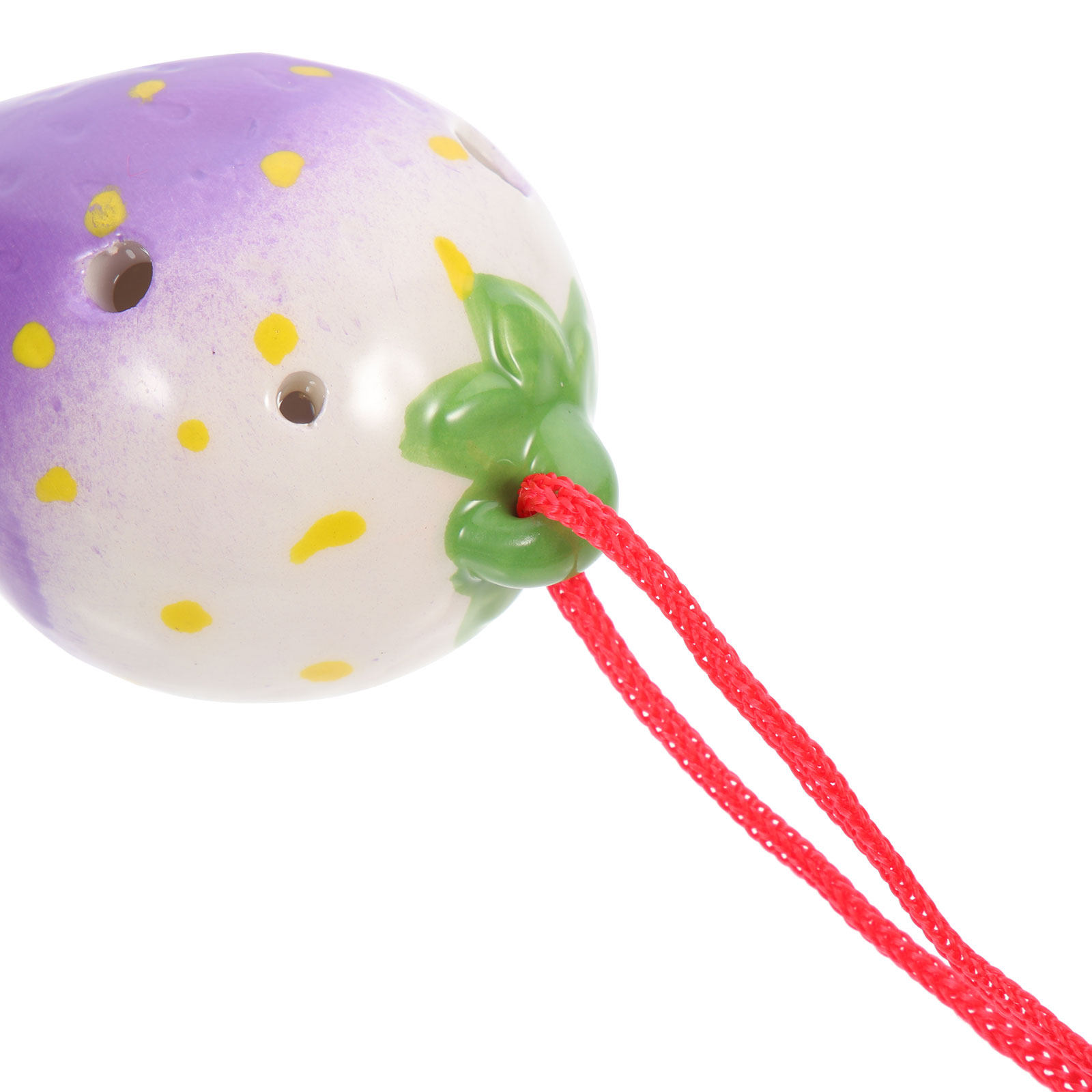6 Hole Strawberry Ceramic Ocar - Ocarina Ceramic 评论和价格