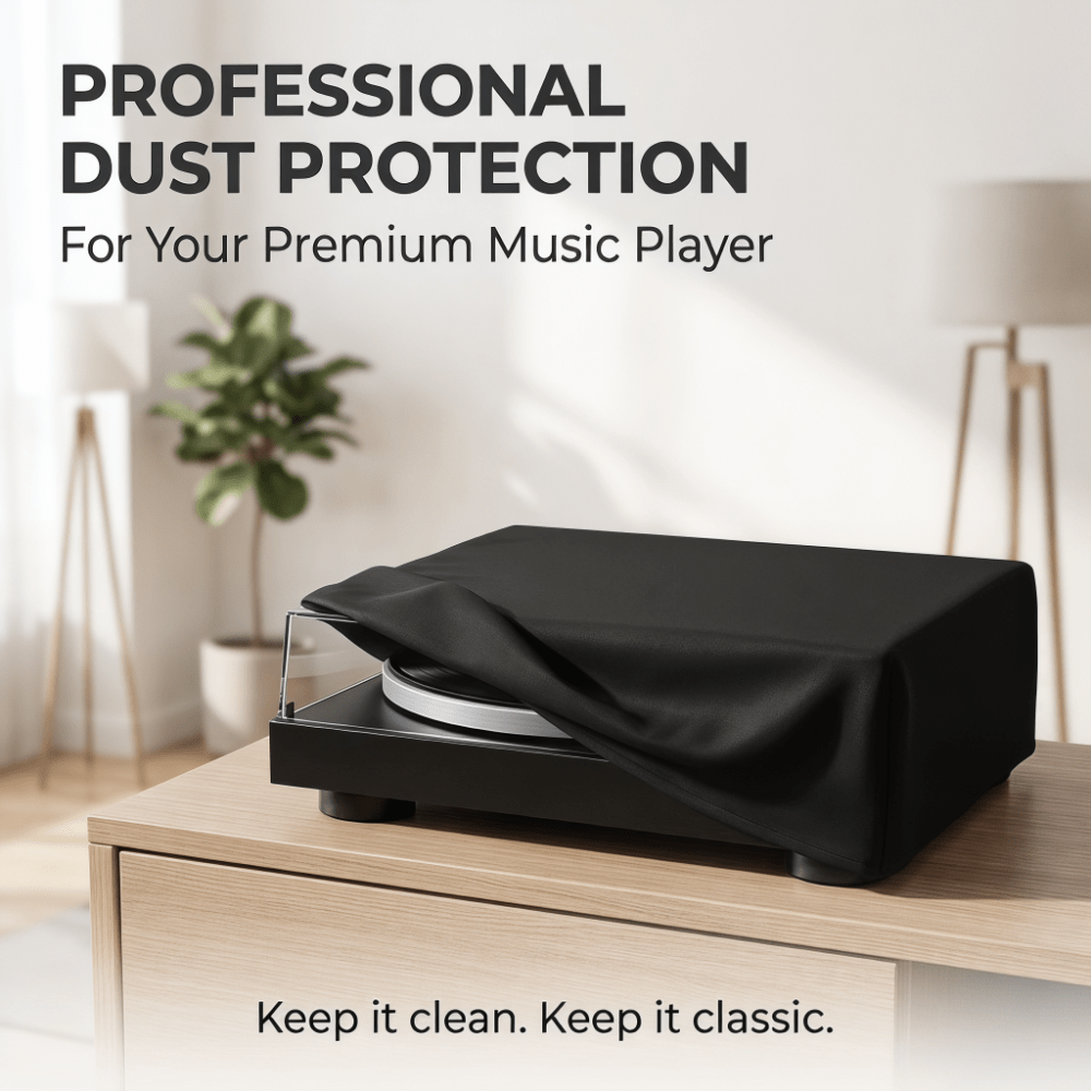 Vinyl Record Player Dust Cover - Audio Music Recorder 评论和价格