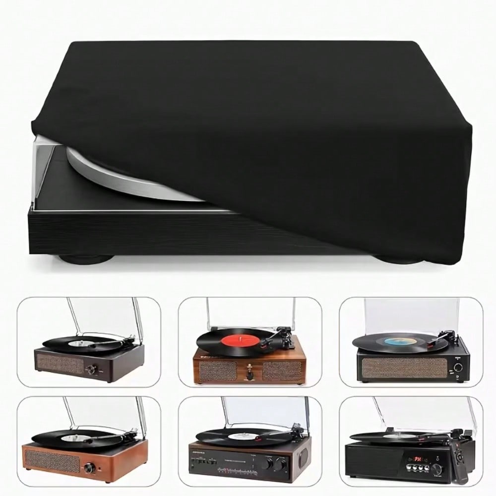 Vinyl Record Player Dust Cover - Audio Music Recorder 评论和价格