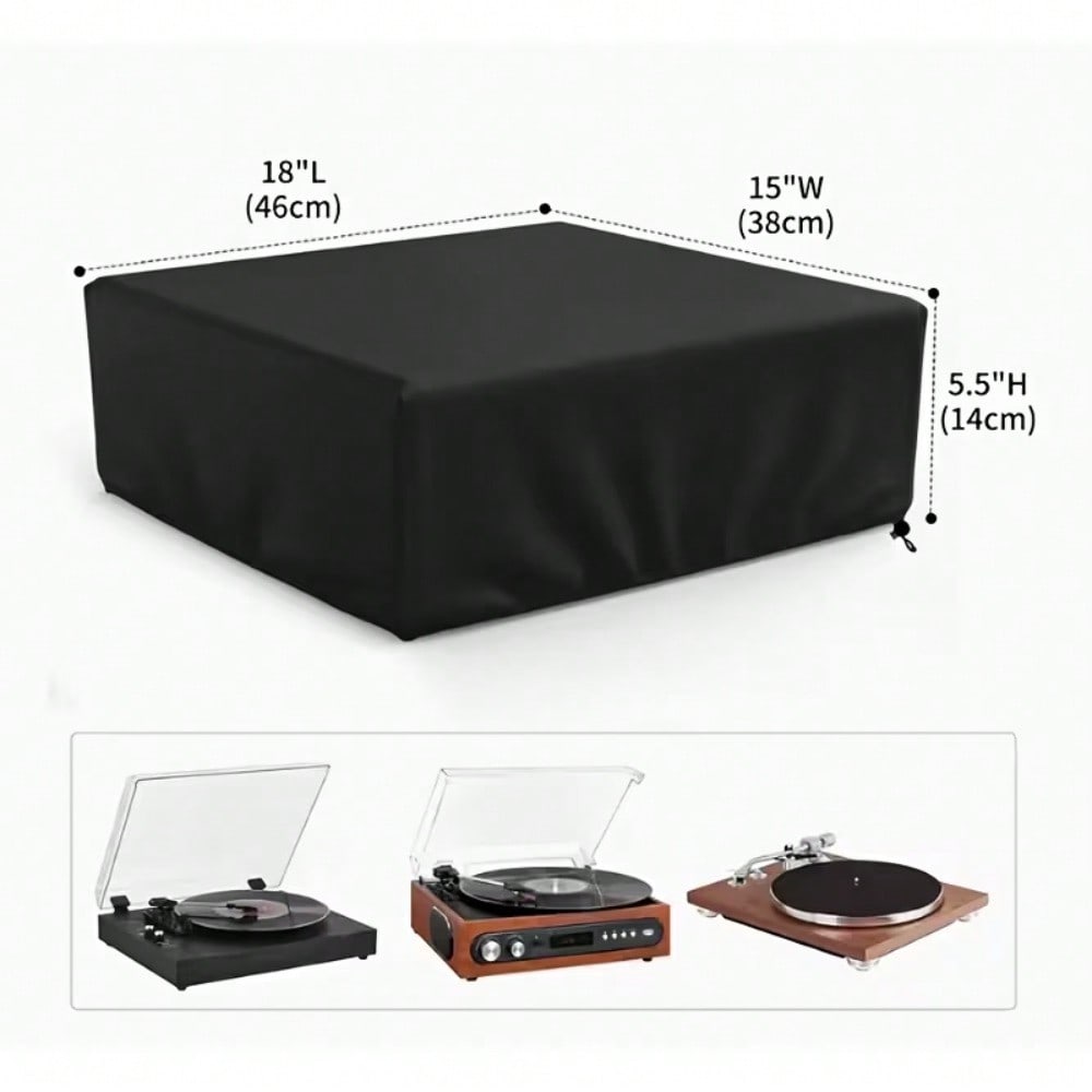 Vinyl Record Player Dust Cover - Audio Music Recorder 评论和价格