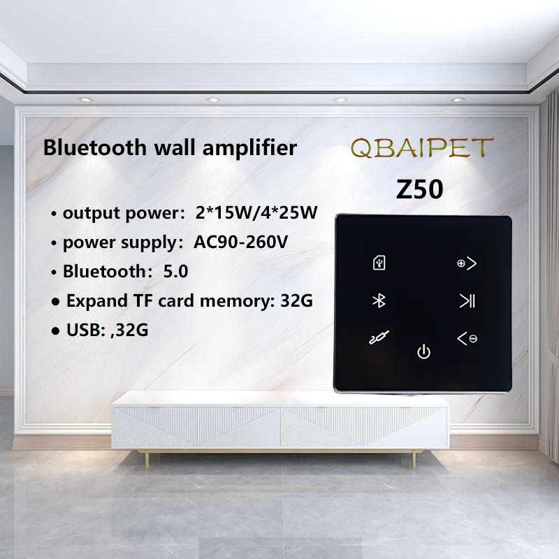 Bluetooth Wall Amplifier Home  - Audio Music System For Home 评论和价格
