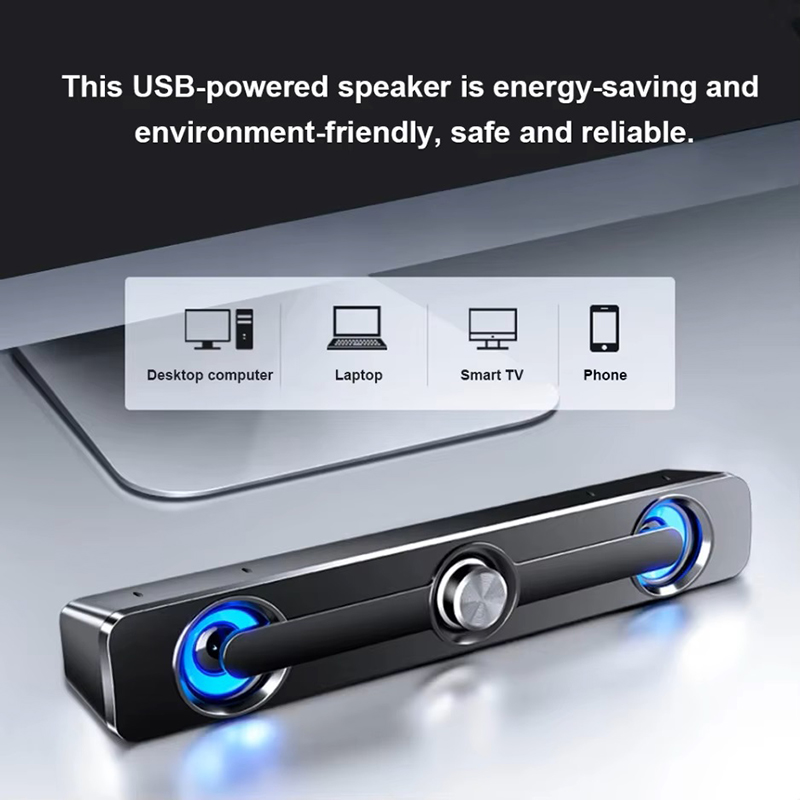 Caixa De Som Wired Speaker Sou - Audio Music Player Pc 评论和价格
