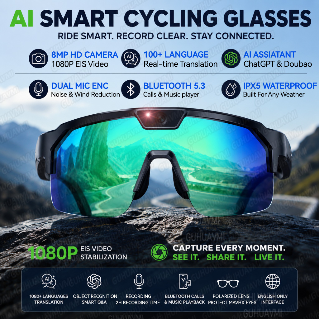 2026 Upgrade Smart Glasses wit - Audio Music To Video Ai Free 评论和价格