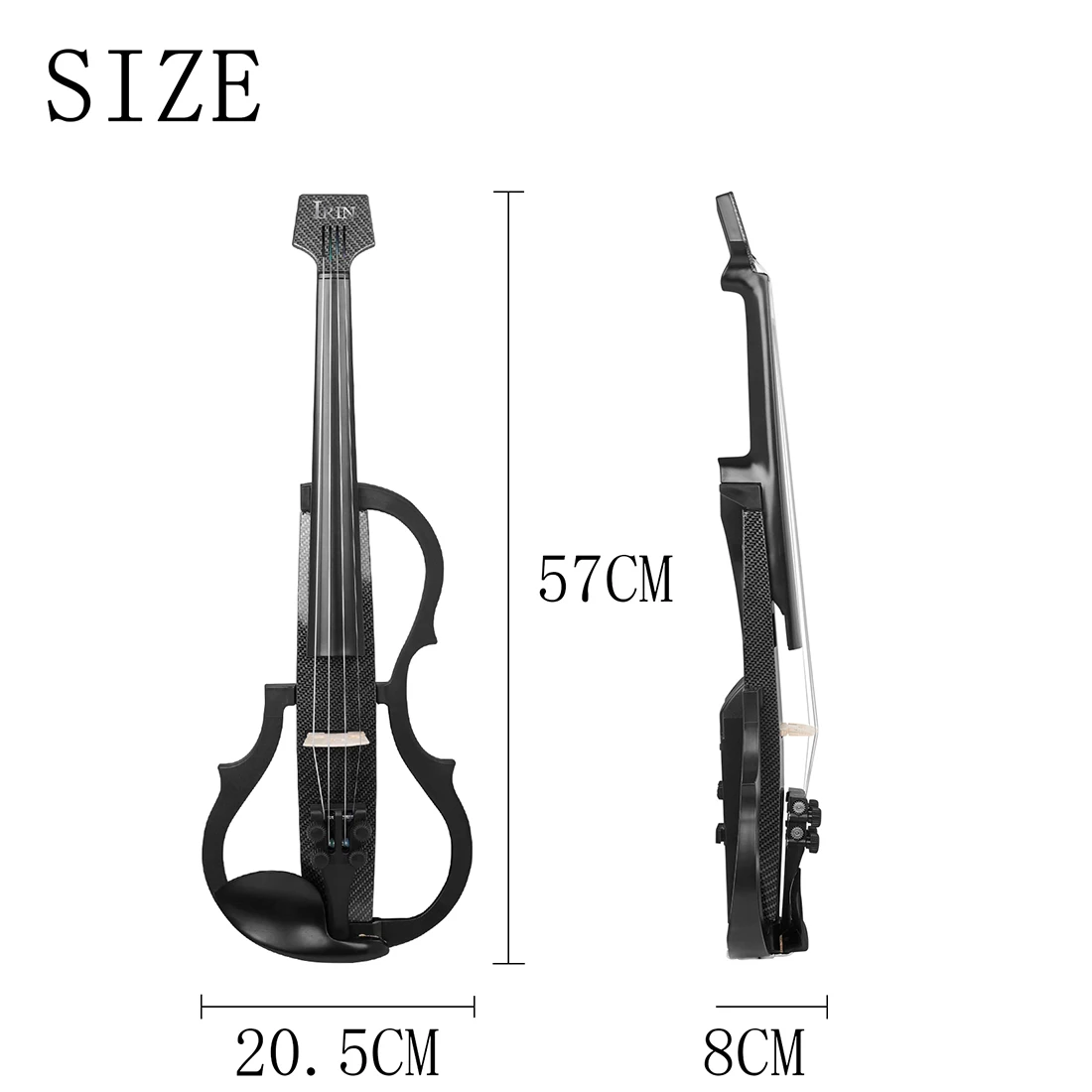  IRIN AU-10 4/4 Electric Viol - Violin Shoulder Rest 评论和价格
