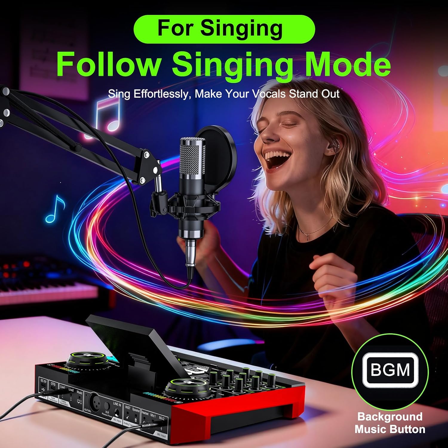 Tenlamp G10 Live Streaming Aud - Audio Music Recorder 评论和价格
