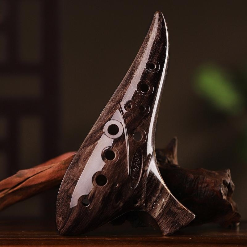  12 Hole Ceramic Ocarina Smoot - Ocarina Ceramic 评论和价格