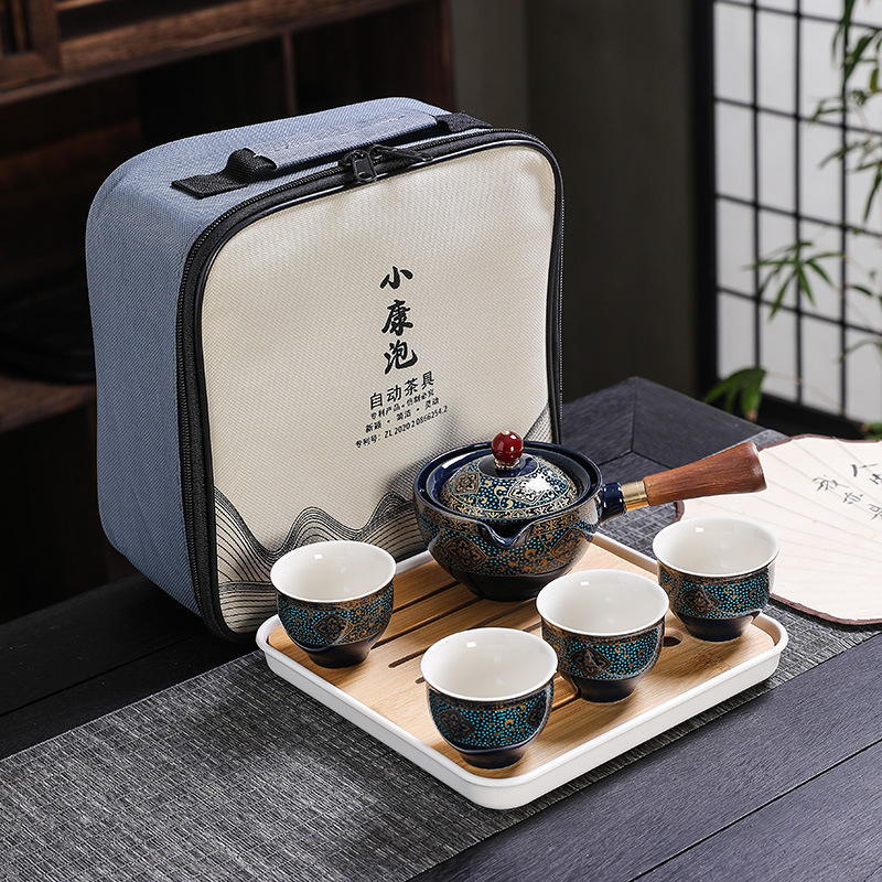 Chinese Kung Fu Tea Set Sand C - Ocarina Ceramic 评论和价格