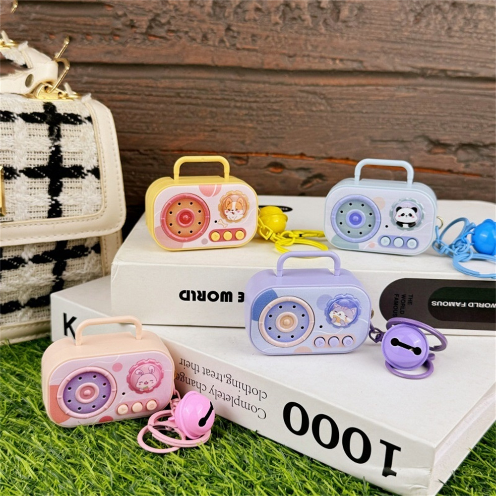Mini Vintage Recorder Keychain - Audio Music Recorder 评论和价格