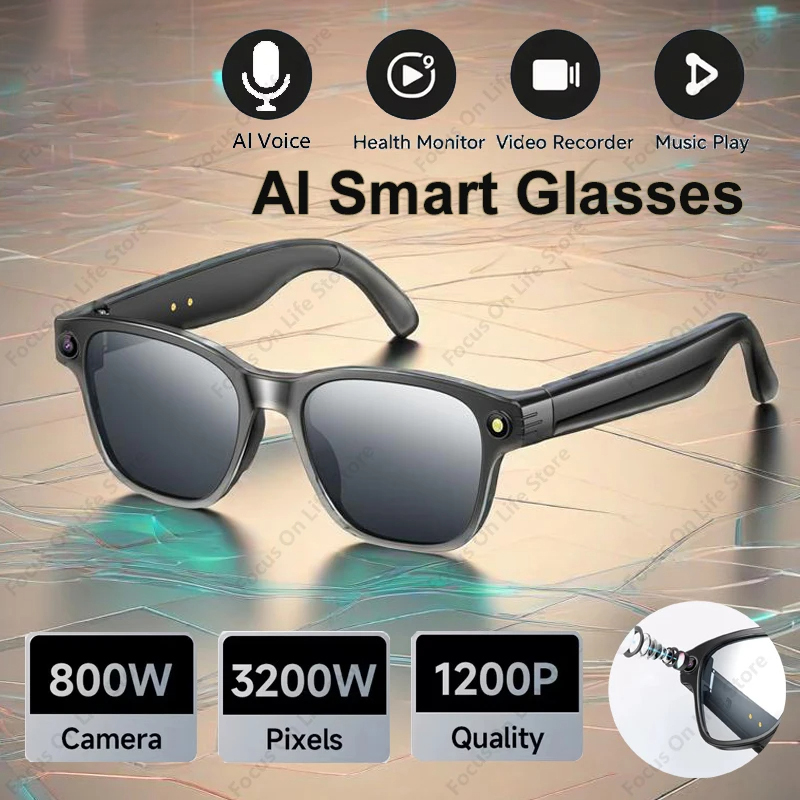 AI Smart Glasses 8 Million Cam - Audio Music To Video Ai Free 评论和价格