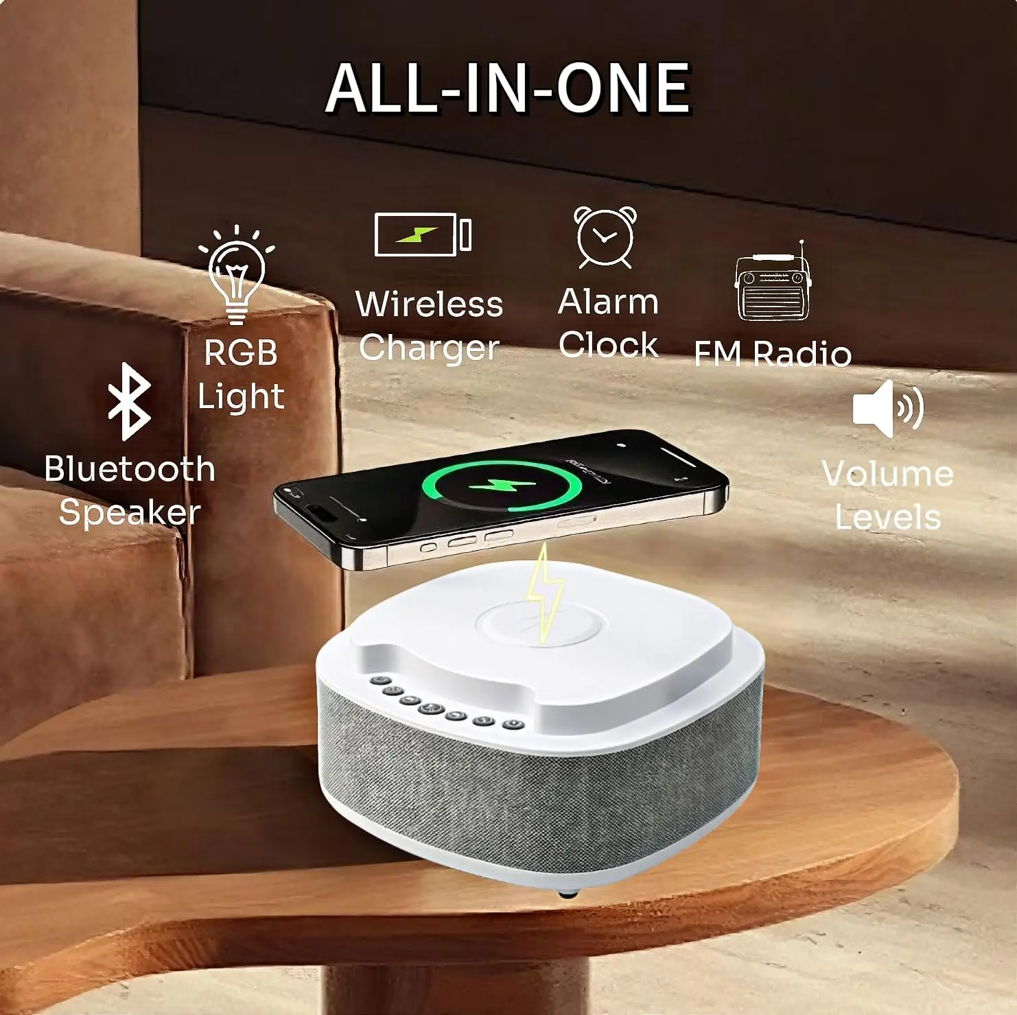 Portable Wireless Charging Spe - Audio Music Kids 评论和价格