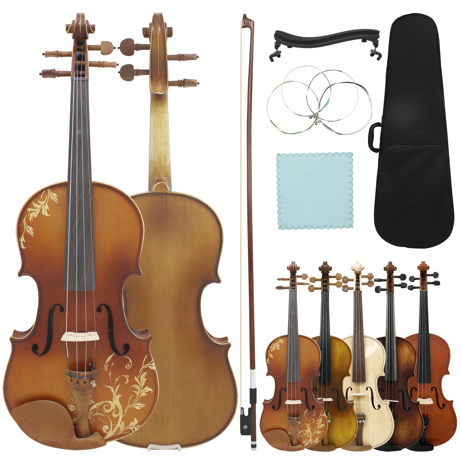 Astonvilla Violin 4/4 Acoustic - Violin Shoulder Rest 评论和价格