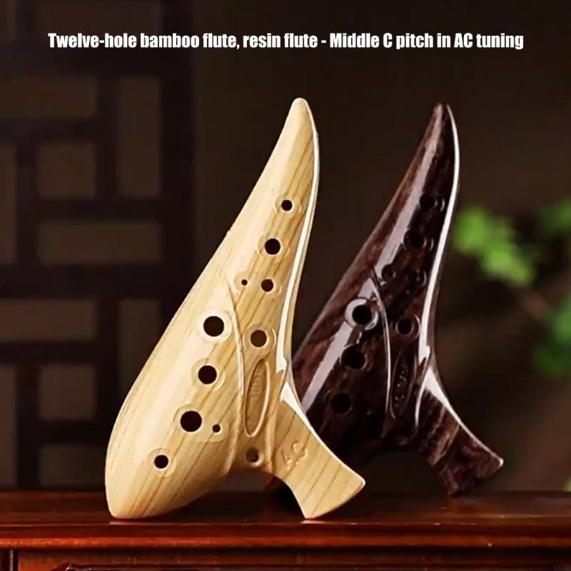 12 Hole Ceramic Ocarina with S - Ocarina Ceramic 评论和价格