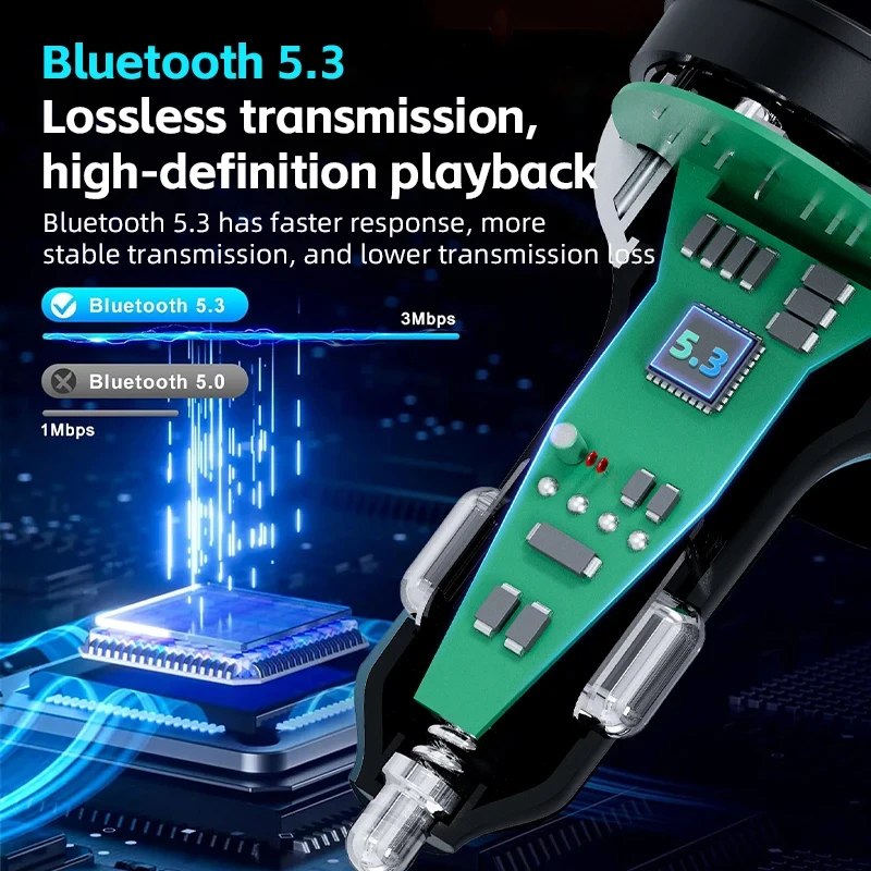 Wireless Bluetooth Car FM Tran - Audio Music Free Mp3 评论和价格